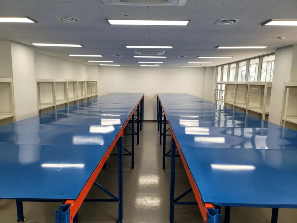 파렛트랙, 오메가 중량랙 1S, 3S 시공 현장 8