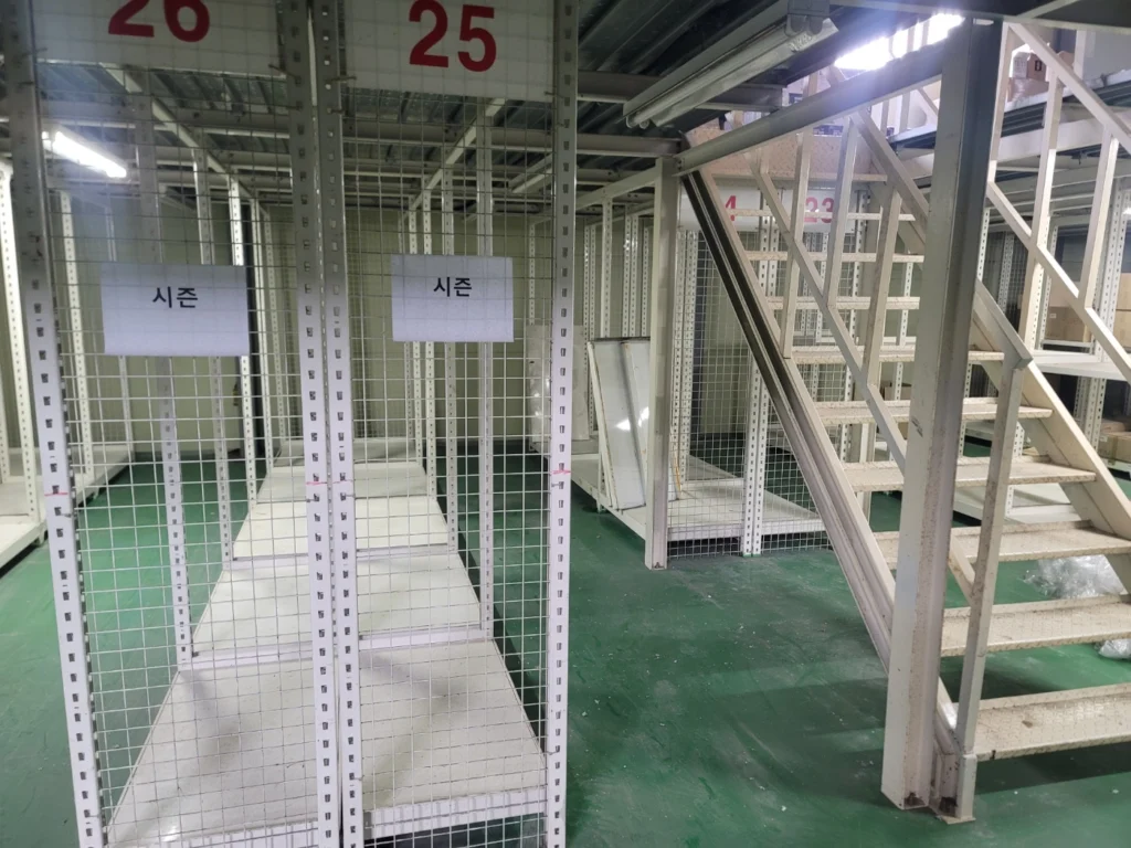 경기 용인 파렛트랙, 중량랙 2S 시공 현장 6