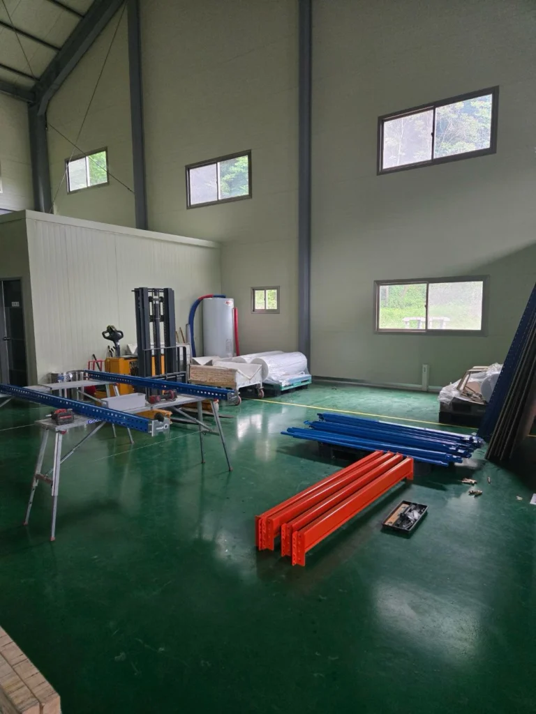 충북 충주 파렛트랙 2S 시공 현장 2