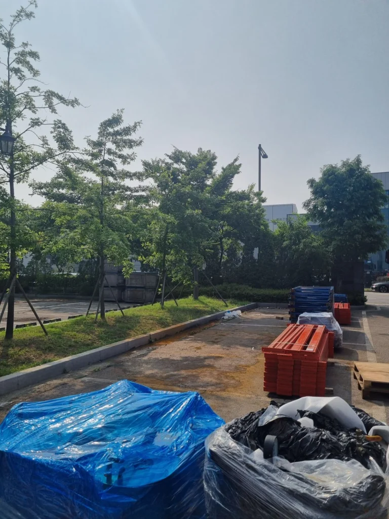 경기 안산 파렛트랙 3S 시공 현장 2