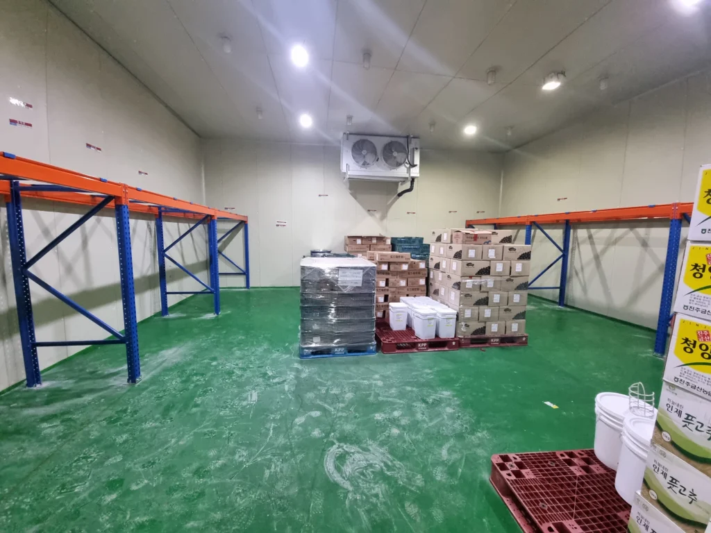 충북 음성 파렛트랙 1S 시공 현장 4
